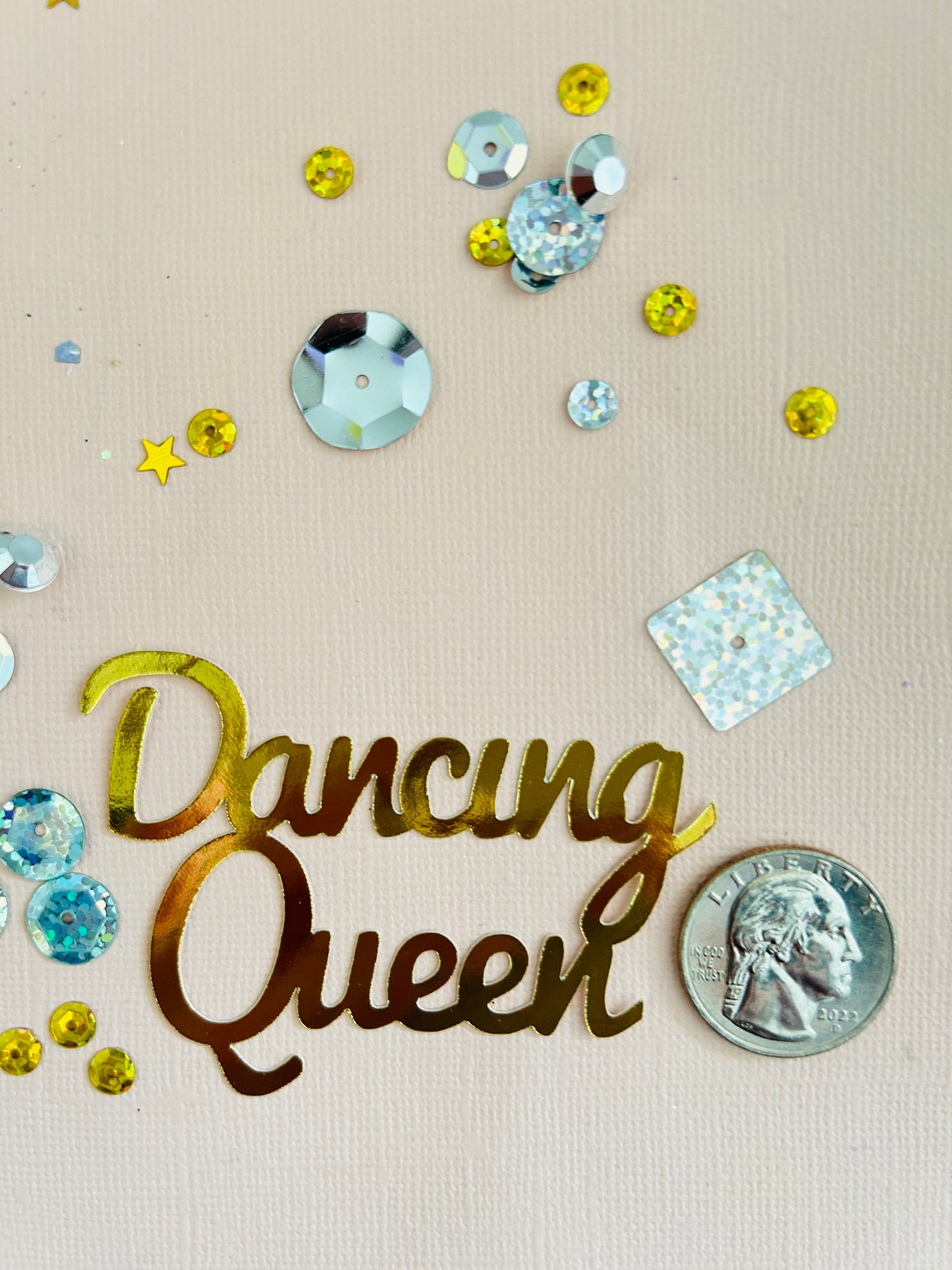 Personalized Disco Ball Party Table Confetti