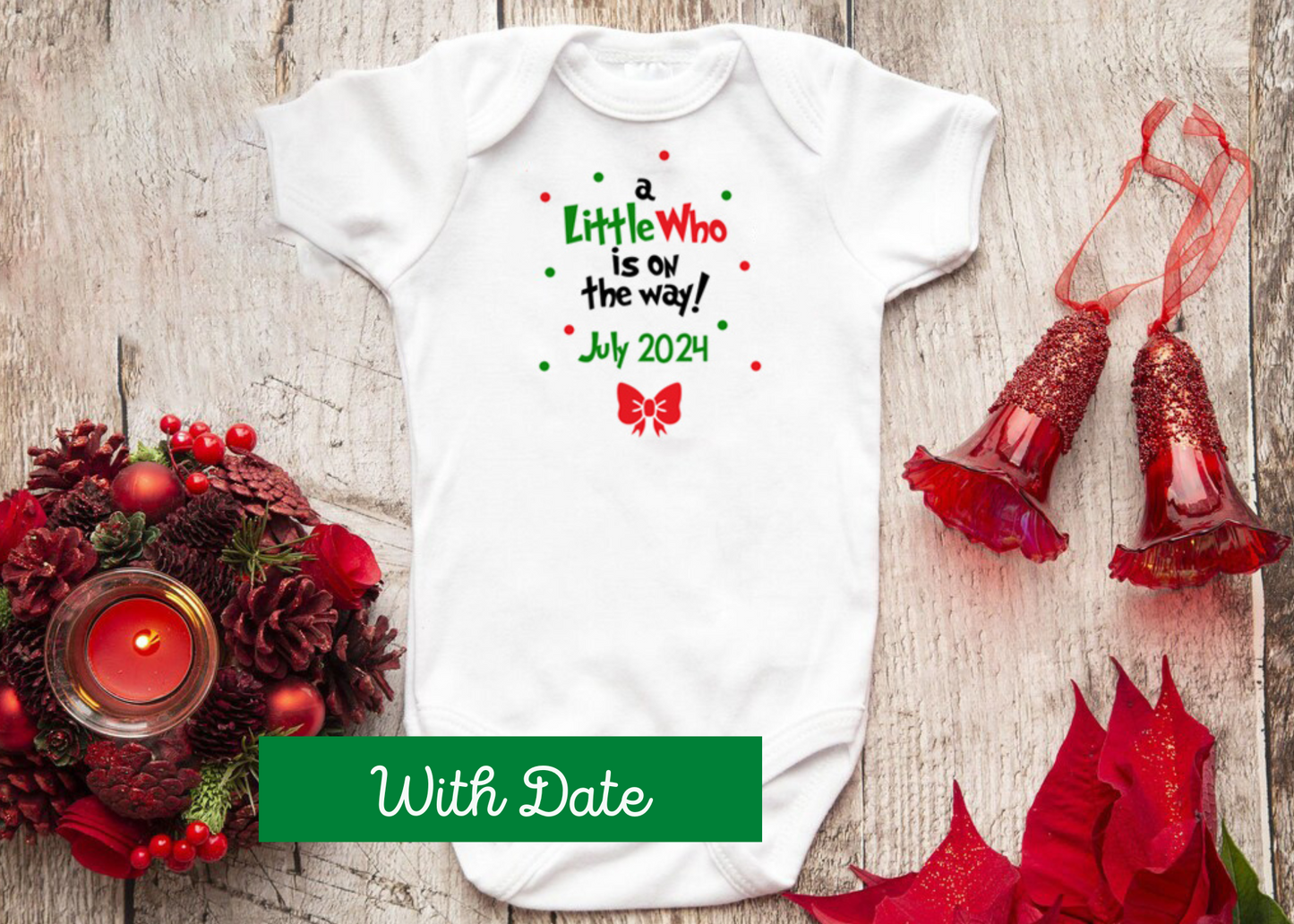 Christmas Baby Announcement