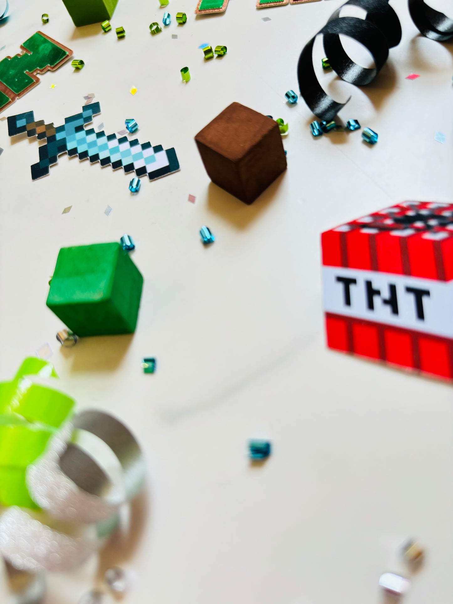 Miner Party Confetti *Personalized*
