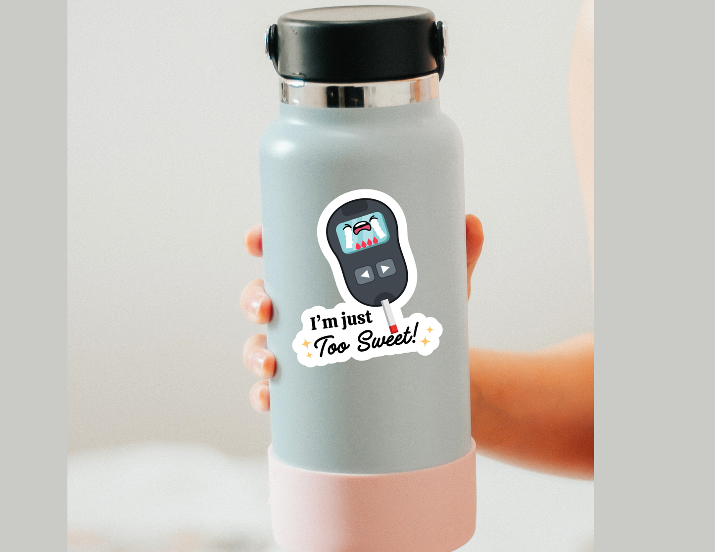 Diabetic Blood Sugar - Too Sweet Sticker