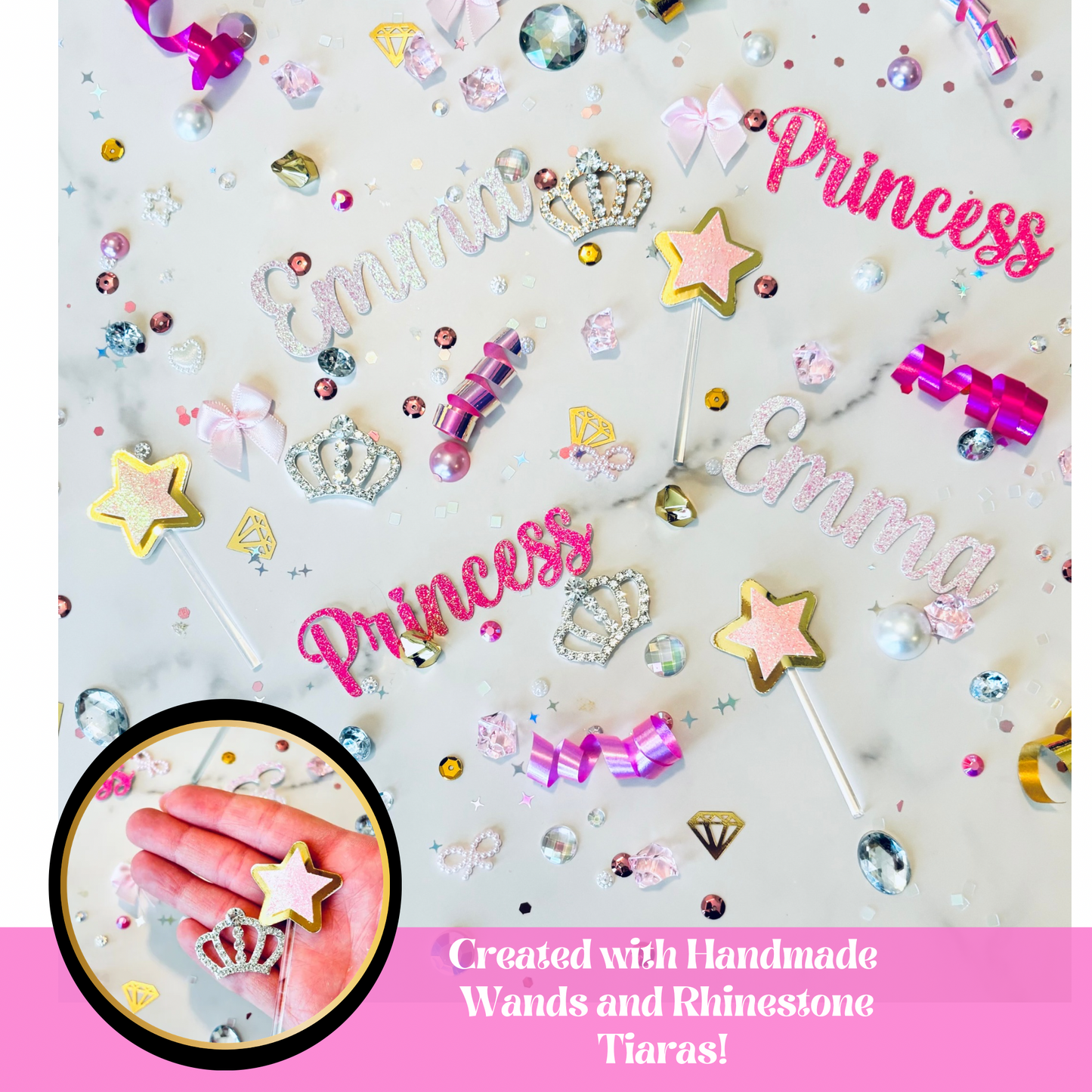 Princess Party Confetti *Personalized*