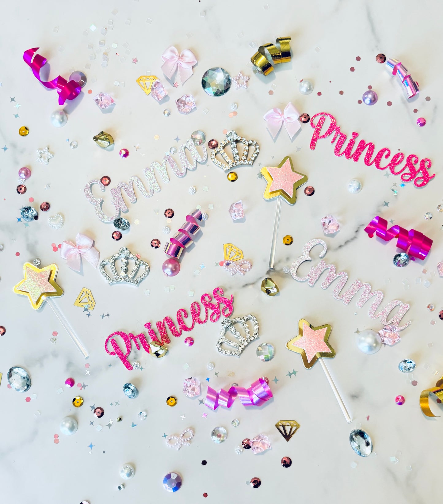 Princess Party Confetti *Personalized*