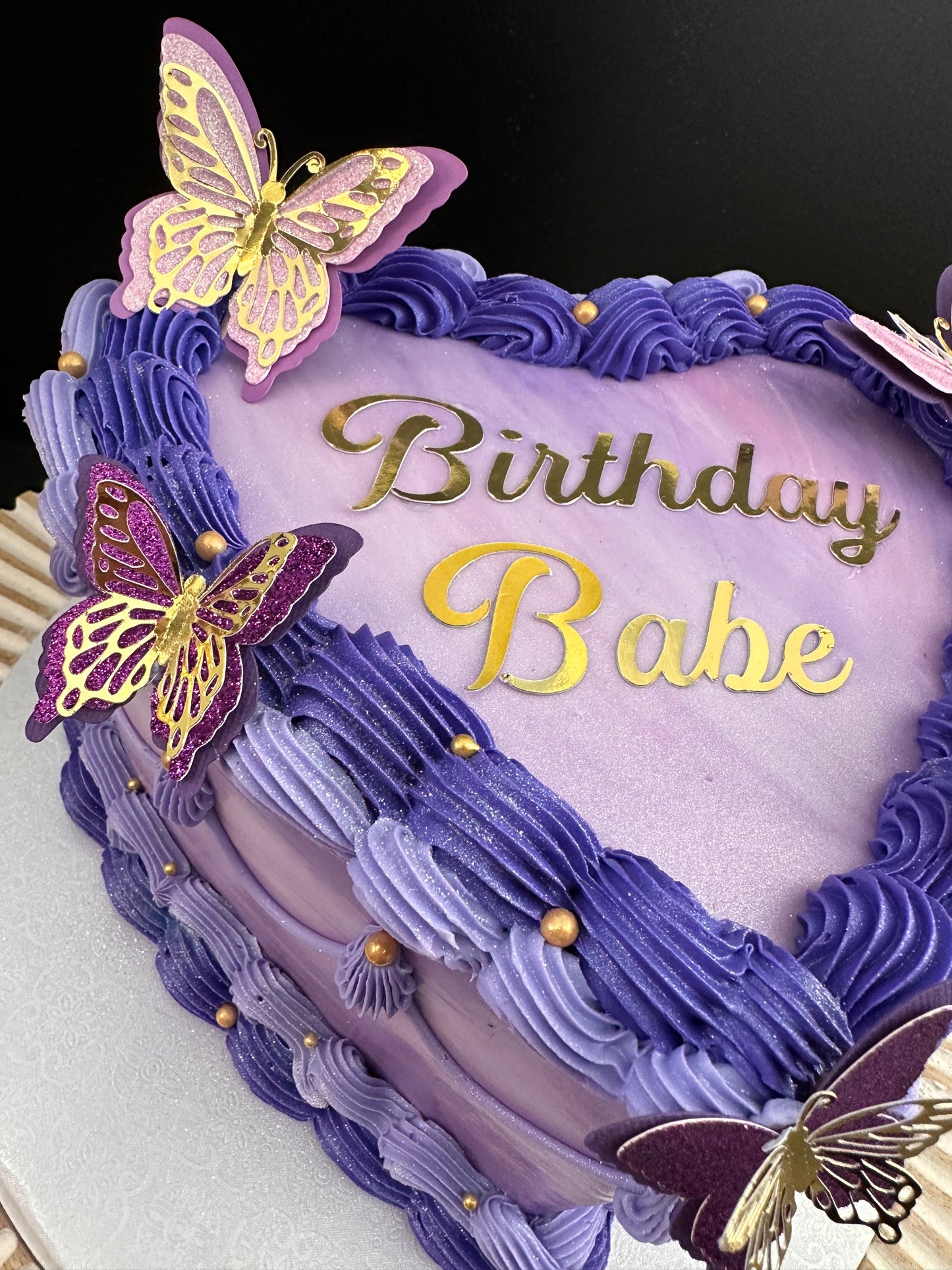 Handmade 3D Butterfly Cake Charms/Cupcake Toppers