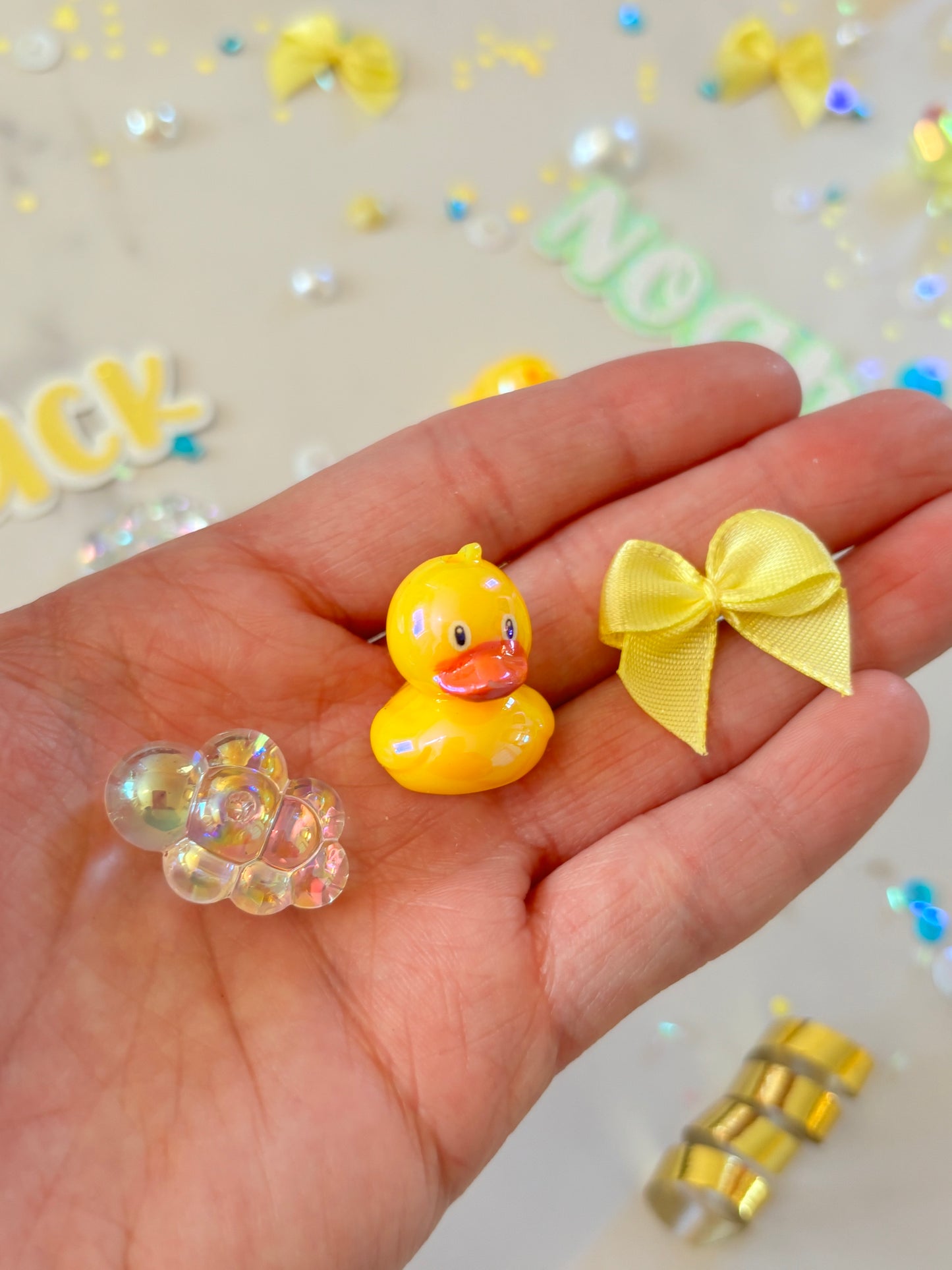Rubber Ducky Table Scatter Confetti (Boy) *Personalized*