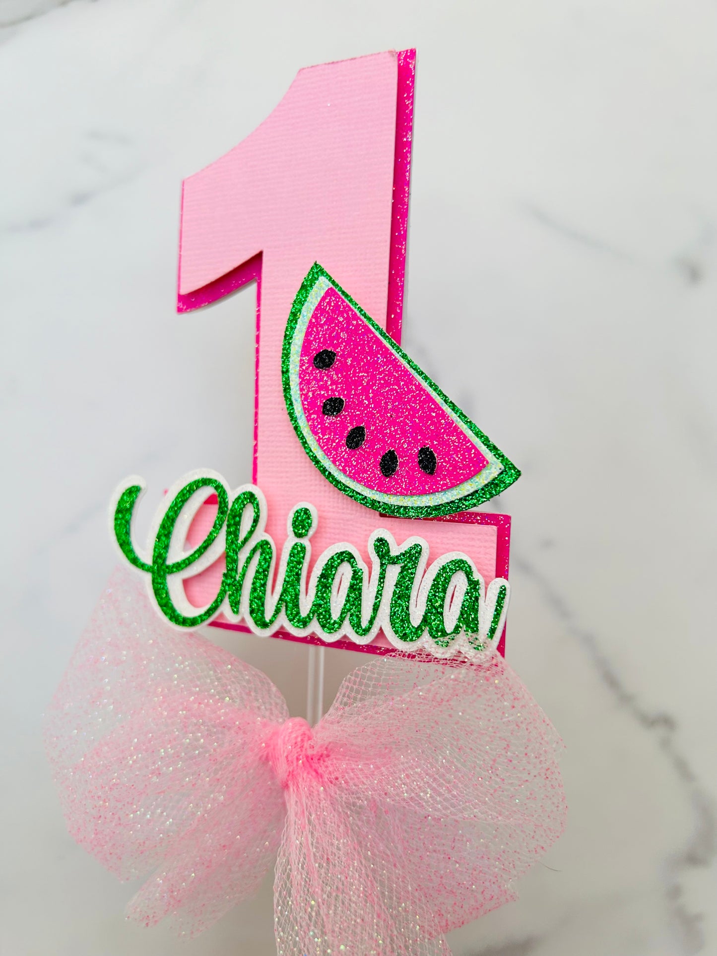 Watermelon Cake Topper