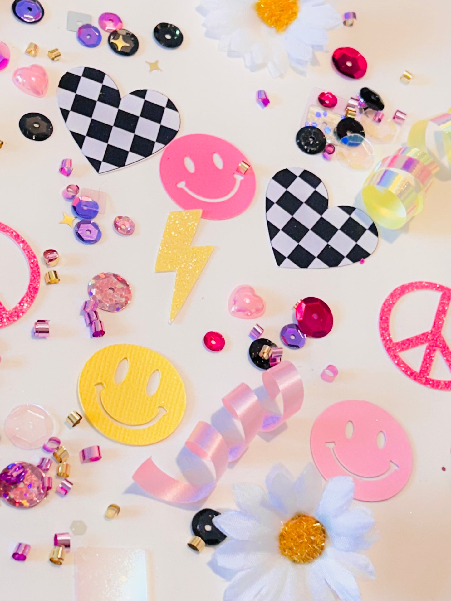 Rad Chick Smiley Confetti