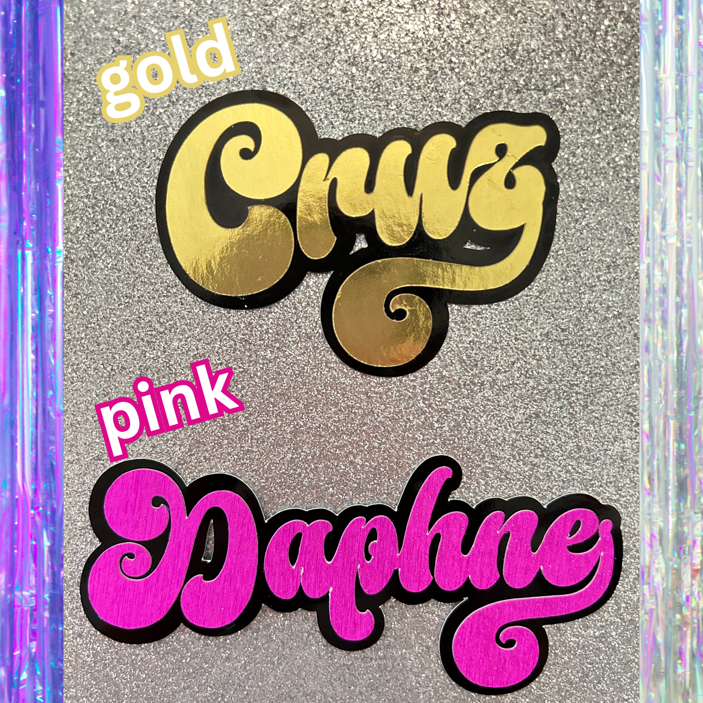 Light Up Disco Ball Shaker Cake Topper - Personalized