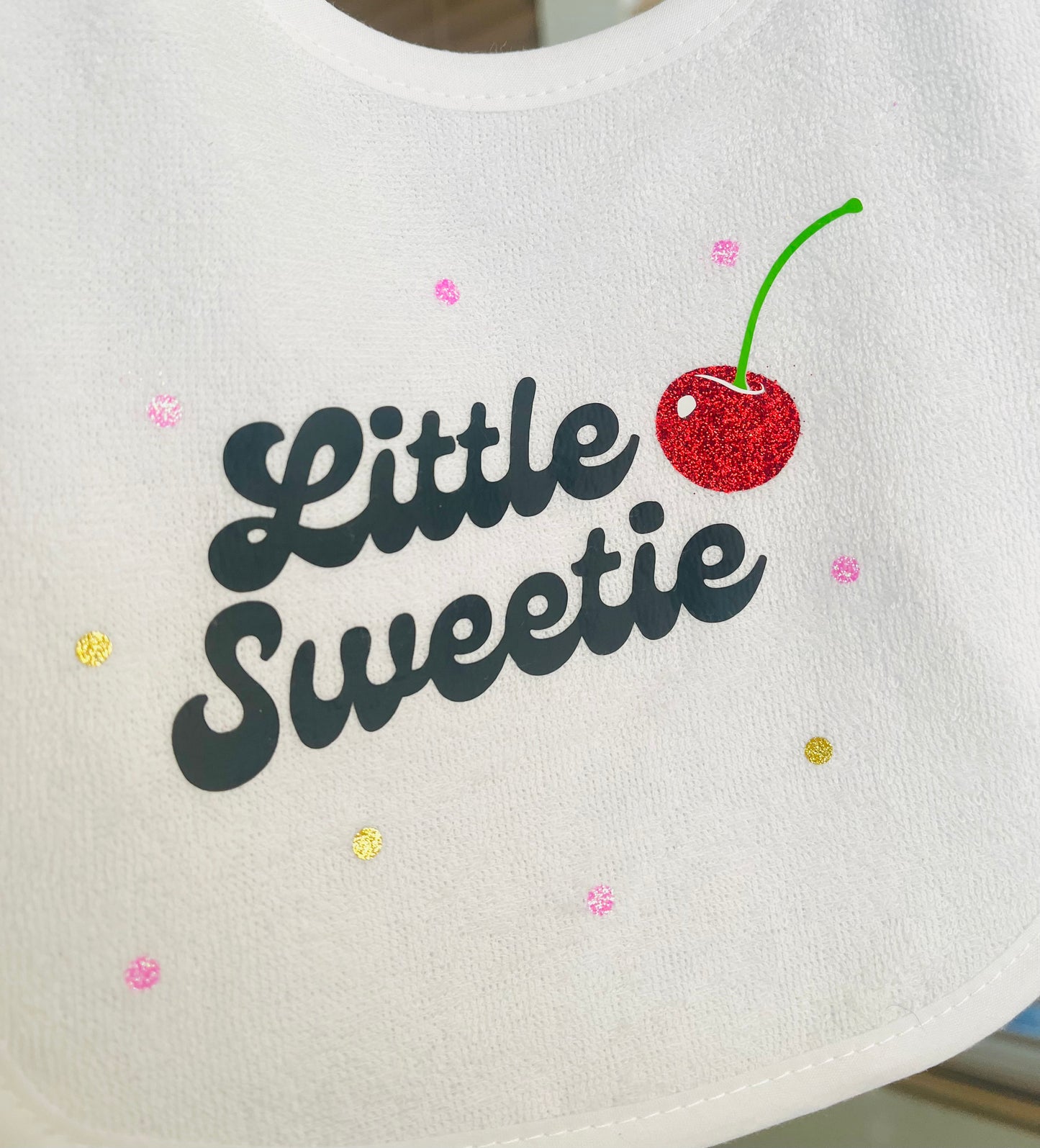 Sparkly Little Sweetie Bib