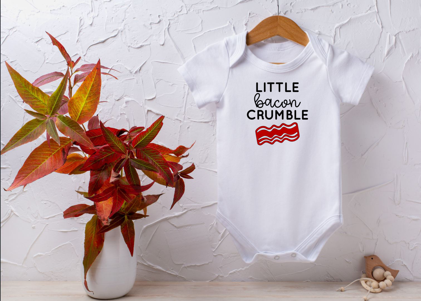 Little Bacon Crumble Onesie