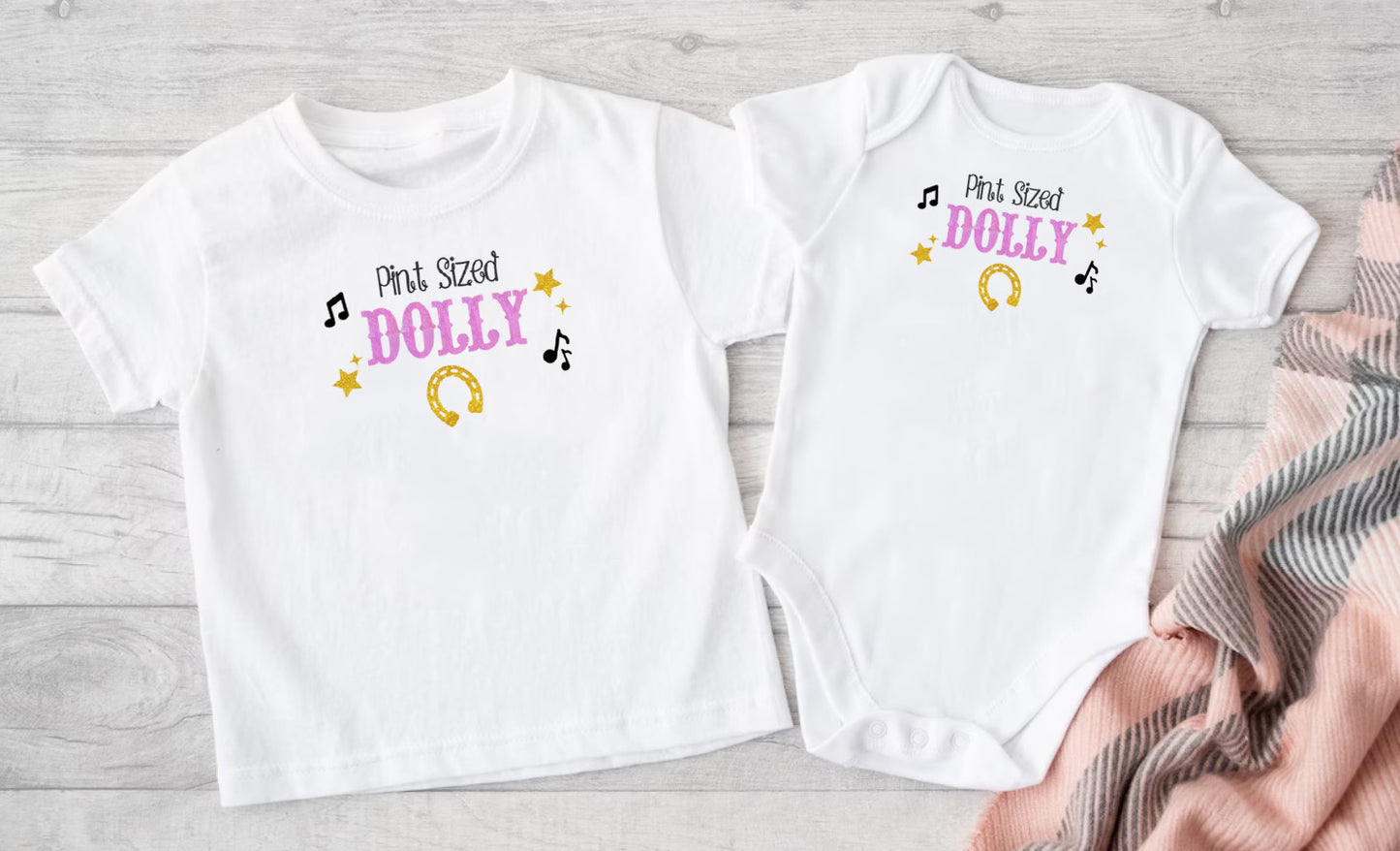 Pint Sized Dolly Onesie/Tee