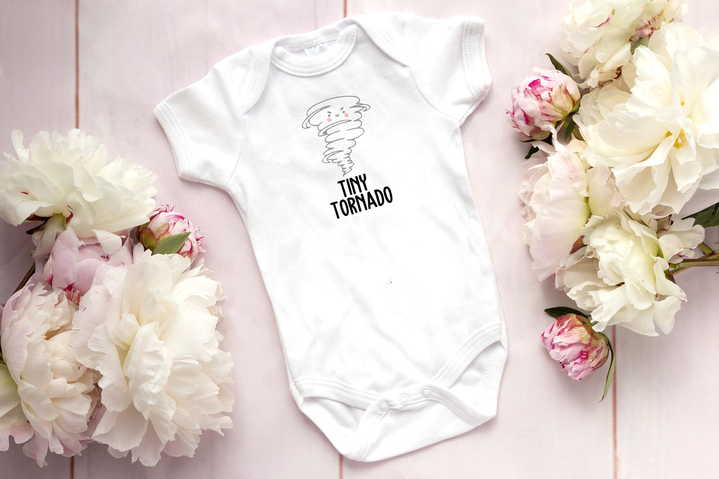 Tiny Tornado baby Onesie