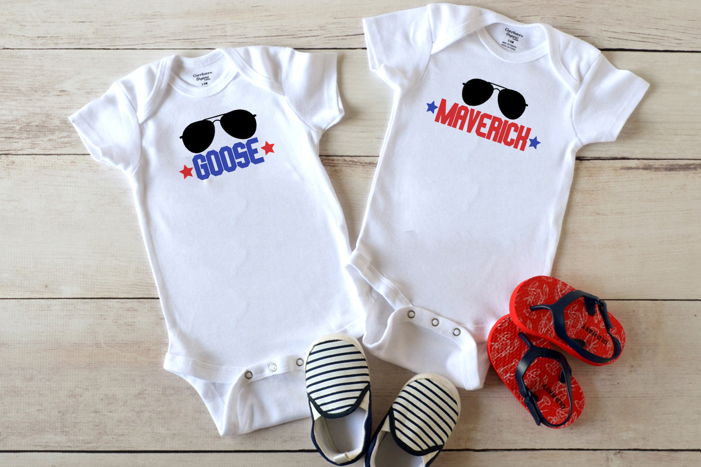 Top Gun Goose & Maverick Twin Set