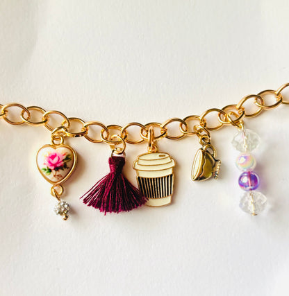 Coffee Lover Car Charm