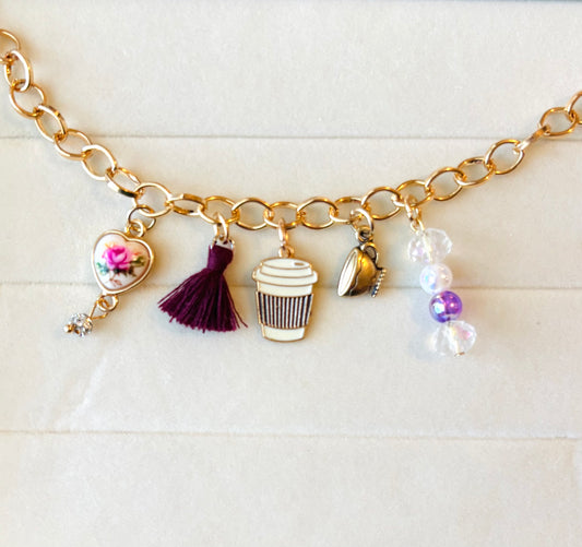 Coffee Lover Car Charm