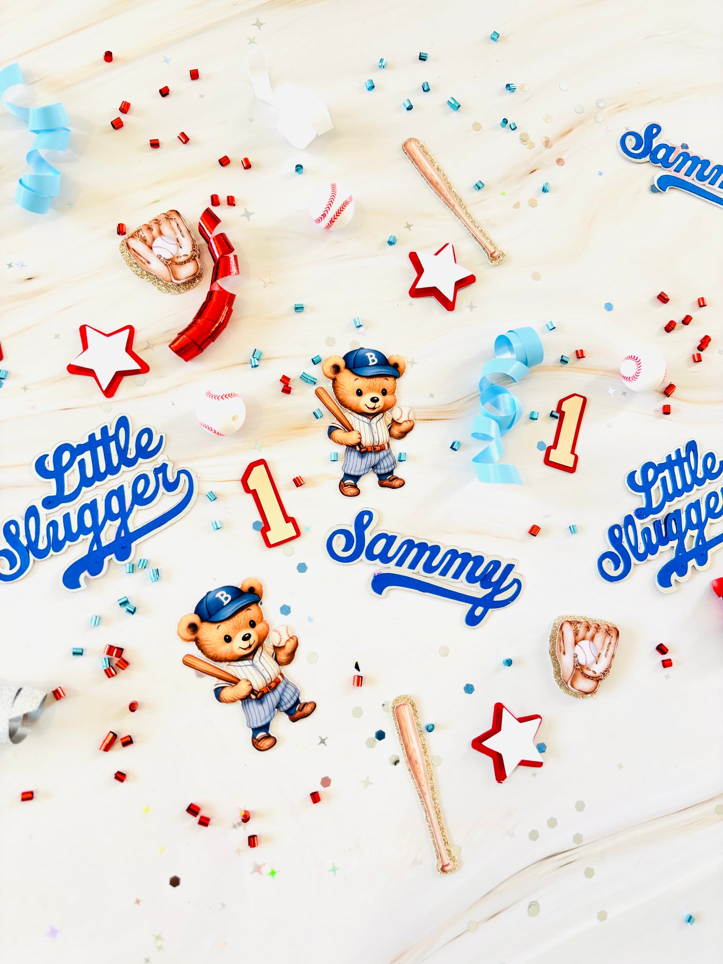 Little Slugger Baseball Confetti