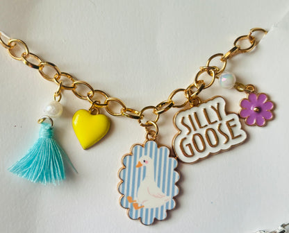 Silly Goose Car Charm