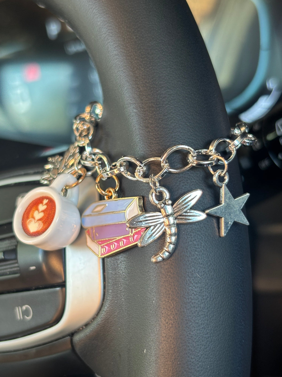 Autumn Girl Car Charm