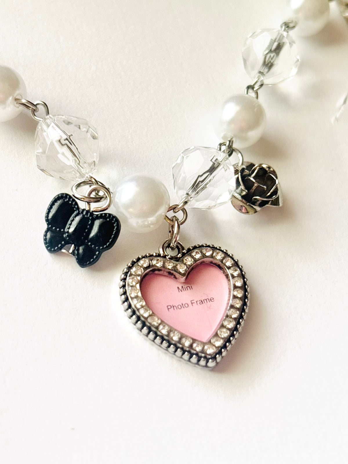 Pearl & Gem Photo Car Charm