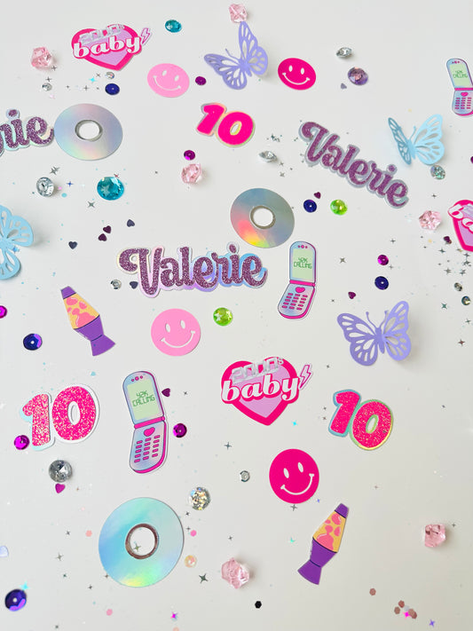 2000s Millennial Confetti *Personalized*