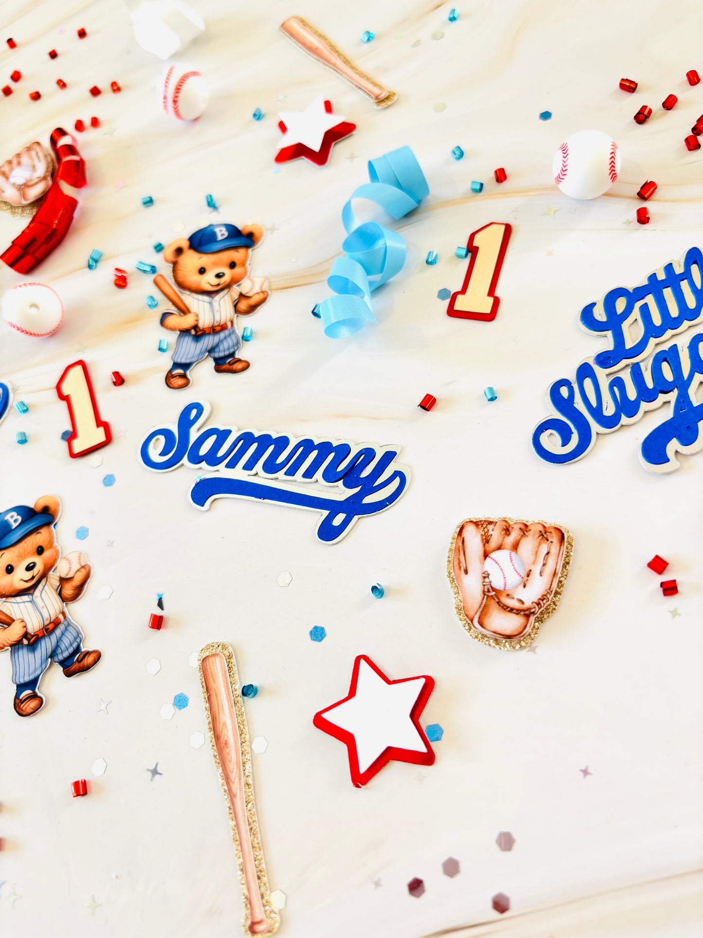 Little Slugger Baseball Confetti