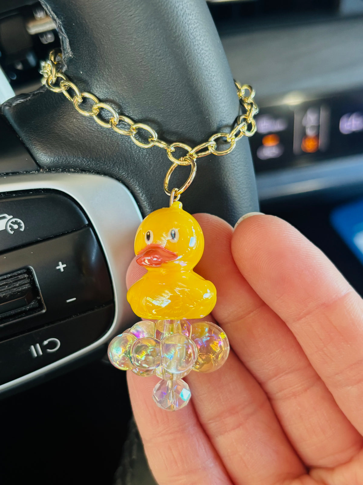 Rubber Ducky Car Charm