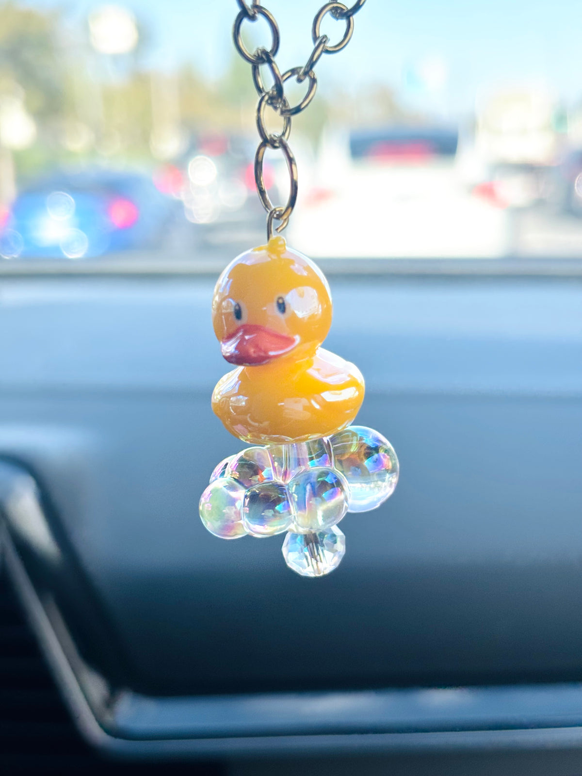 Rubber Ducky Car Charm