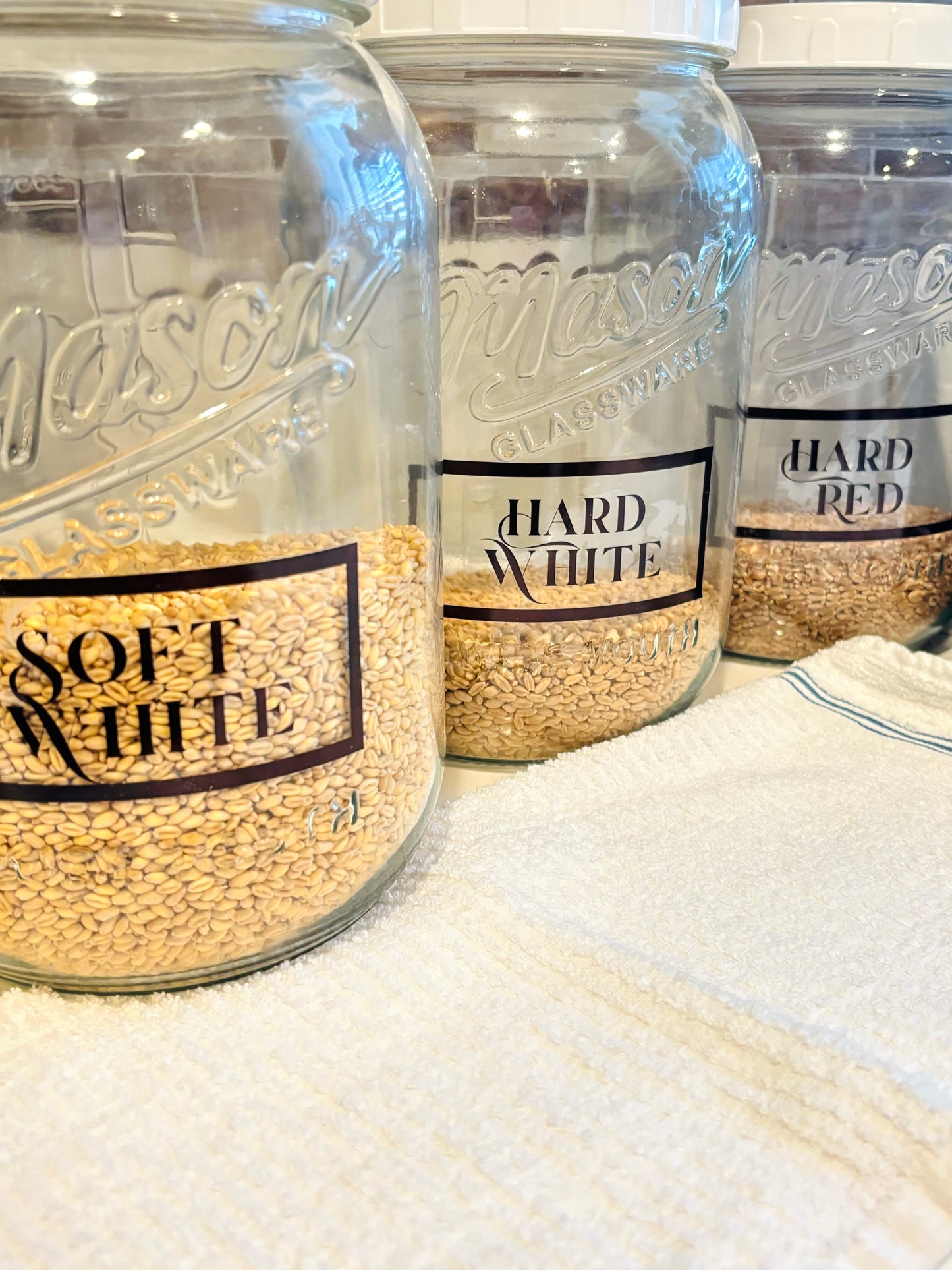 Pantry Grain Labels
