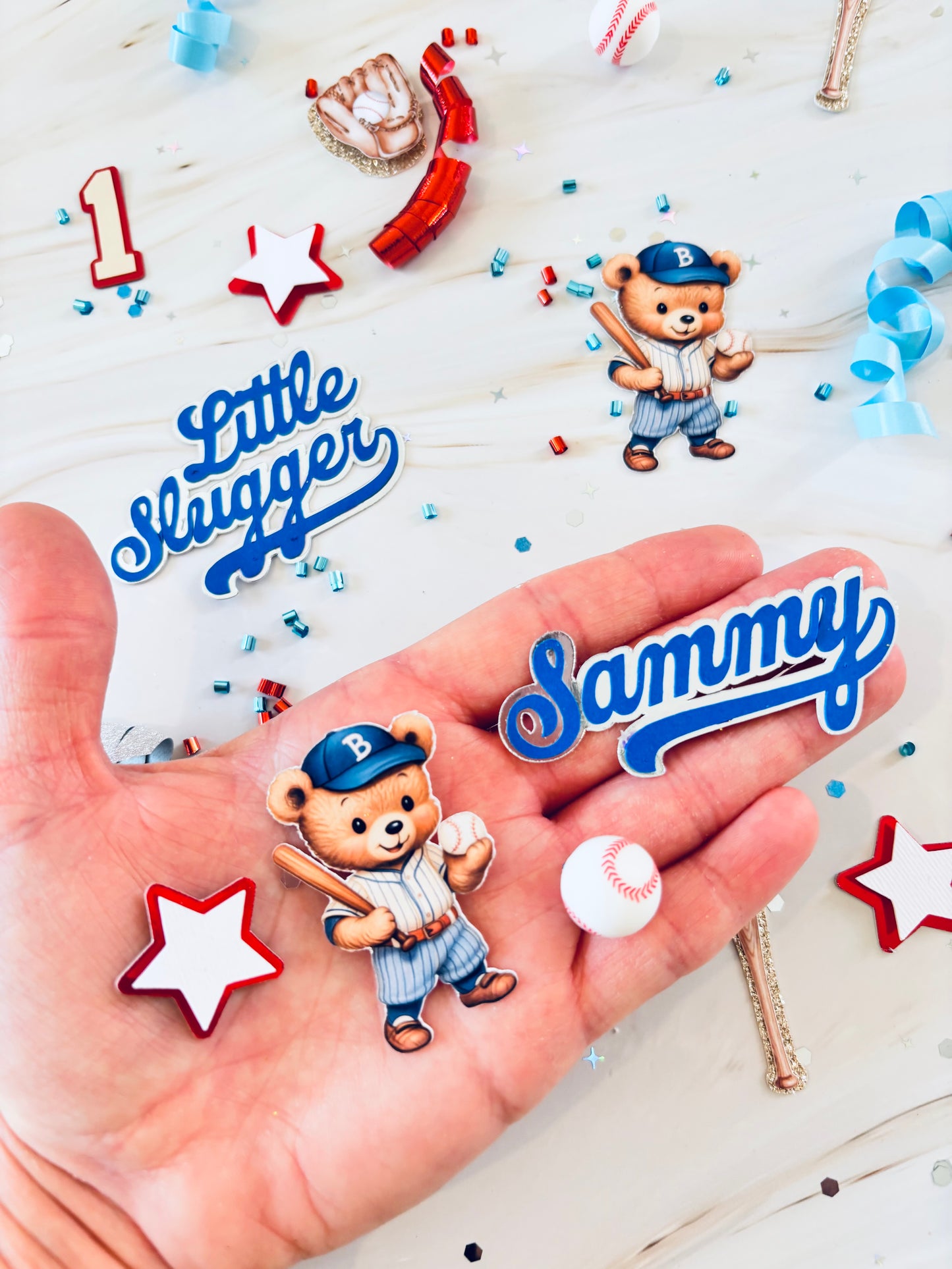 Little Slugger Baseball Confetti