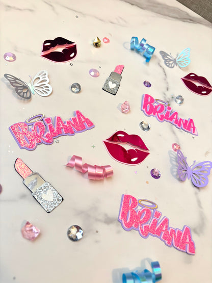 Y2k Fashion Diva Girl Confetti