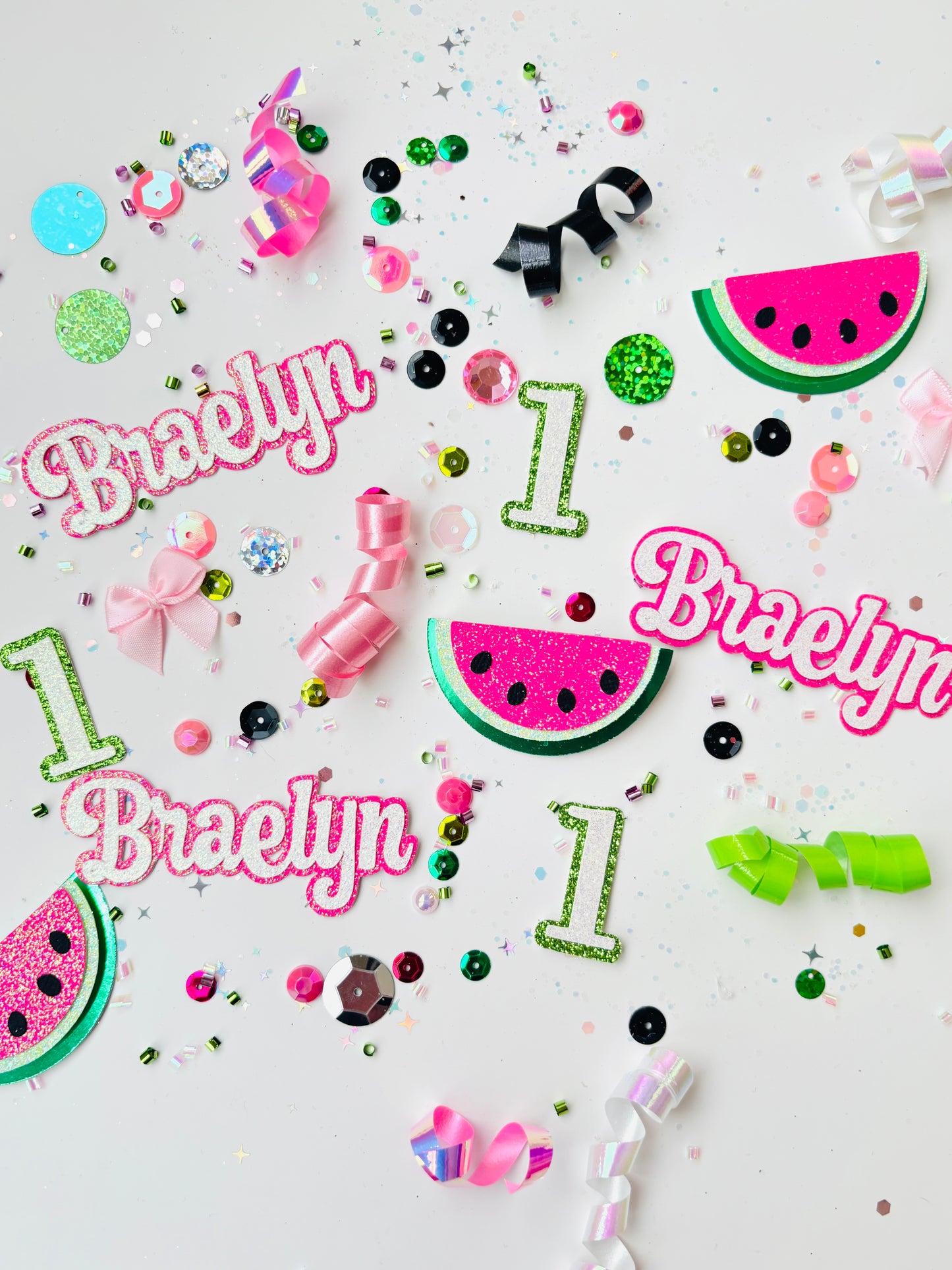 Juicy Watermelon Confetti *Personalized*