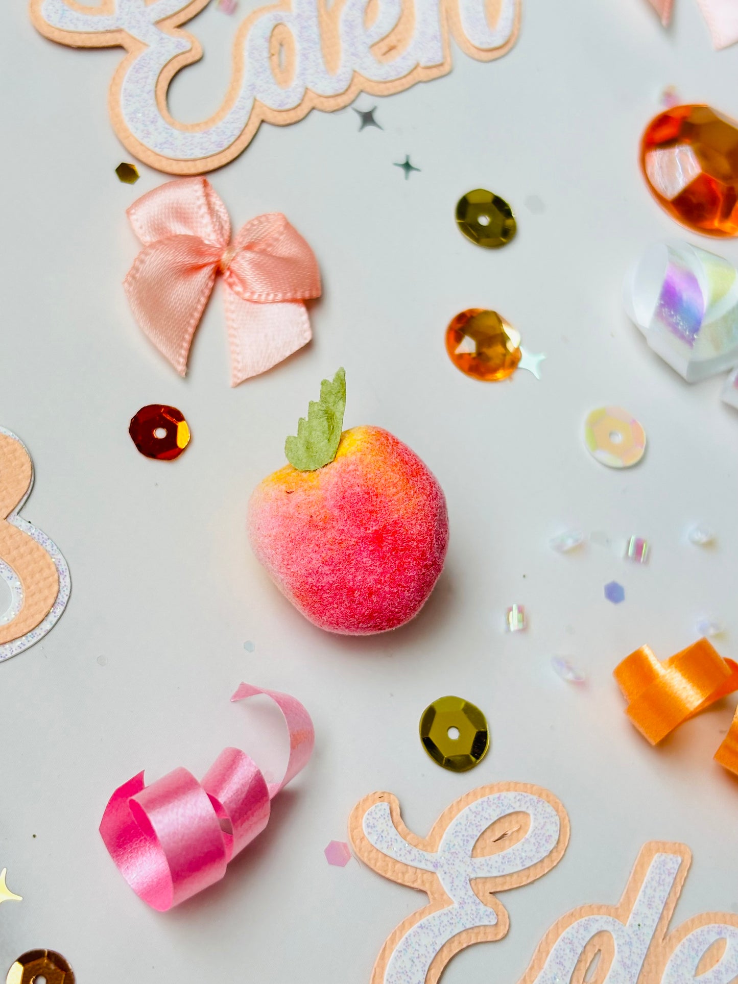 Peachy Sweet Confetti *Personalized*