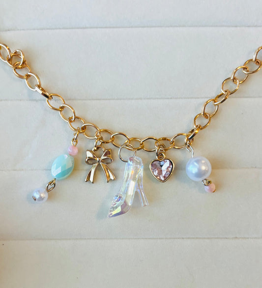Princess Glass Slipper Car Charm
