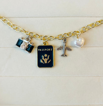Wanderlust Traveler Car Charm