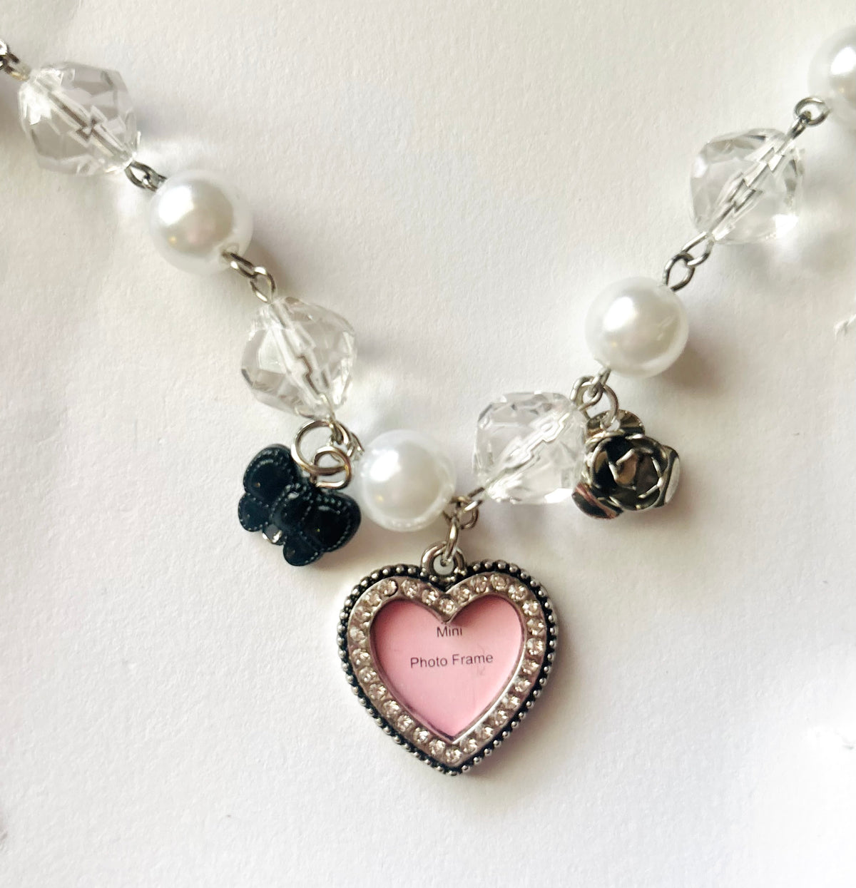 Pearl & Gem Photo Car Charm