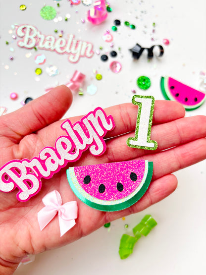 Juicy Watermelon Confetti *Personalized*