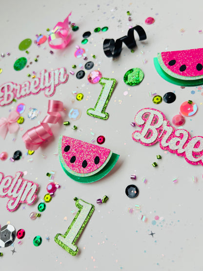 Juicy Watermelon Confetti *Personalized*