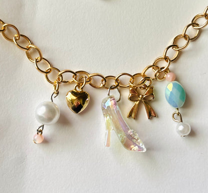 Princess Glass Slipper Car Charm