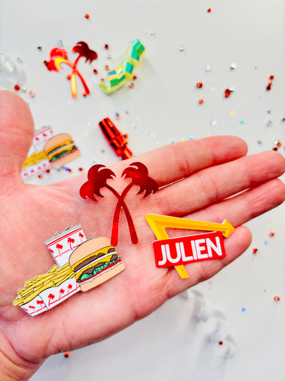 Socal Cheeseburger Confetti *Personalized*