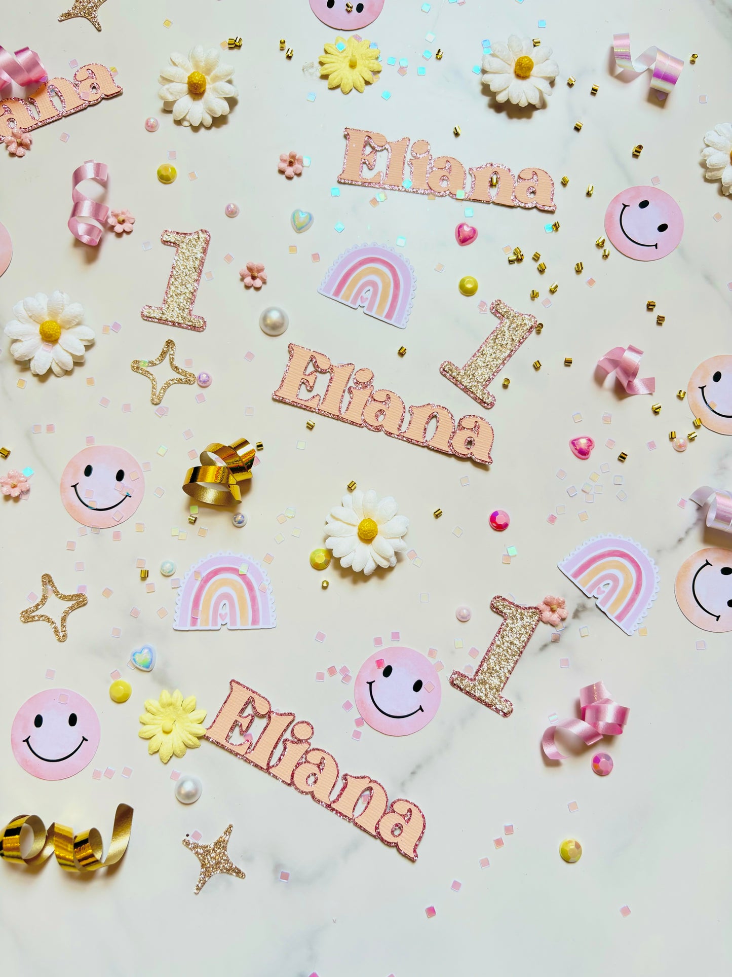One Happy Girl *Personalized* Confetti