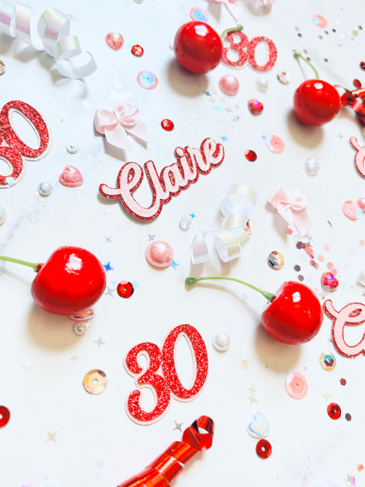 She's The Cherry on Top! Confetti *Personalized*