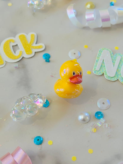 Rubber Ducky Table Scatter Confetti (Boy) *Personalized*