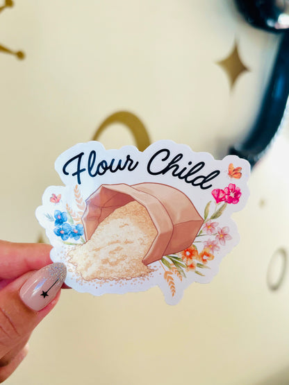 Flour Child - Fresh Milled Grains Sticker