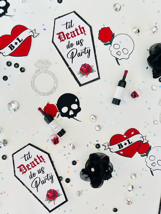 Til' Death Do Us Party *Personalized* Confetti