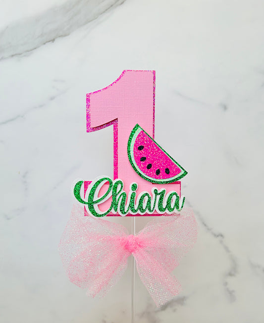 Watermelon Cake Topper