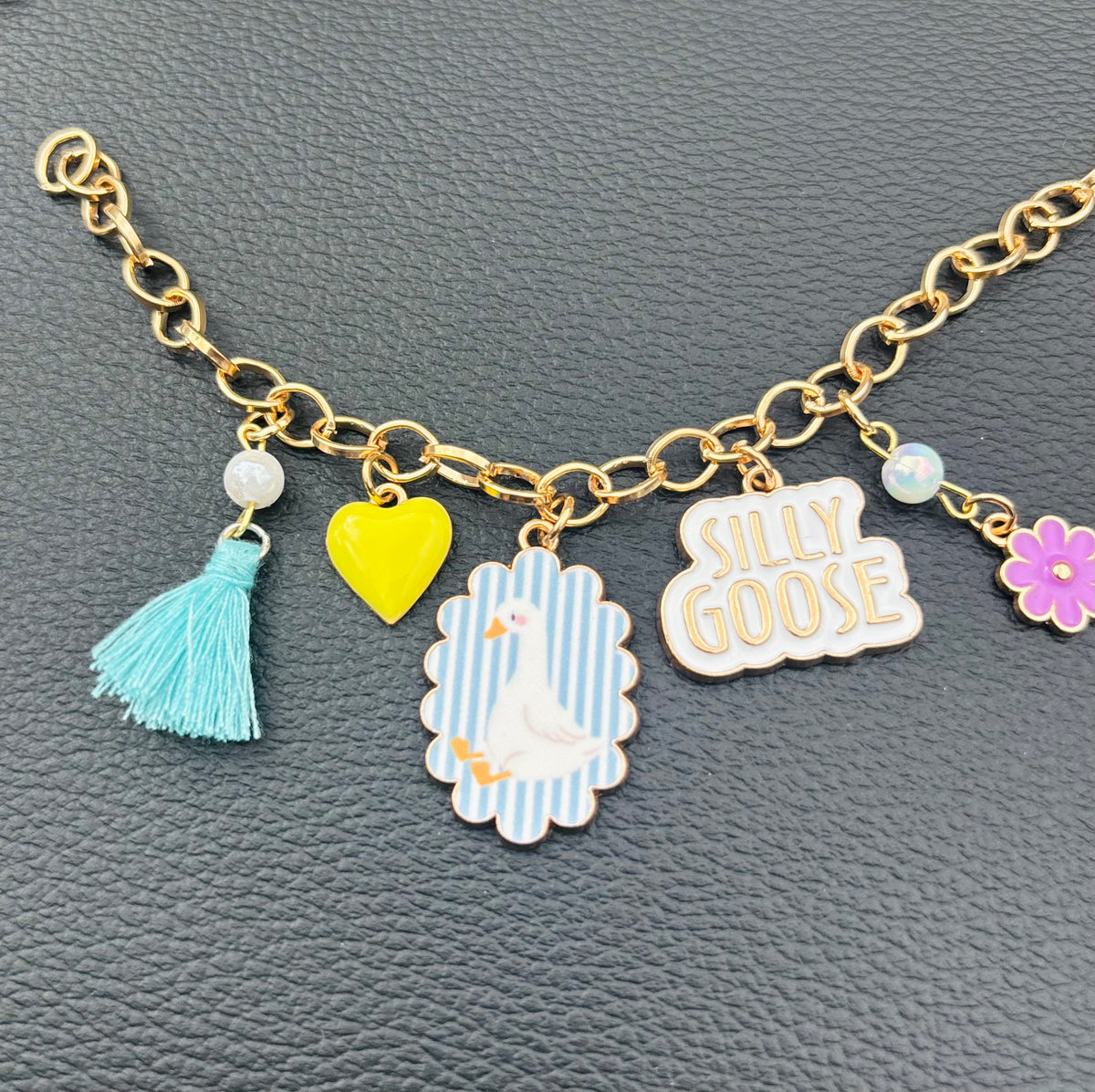 Silly Goose Car Charm