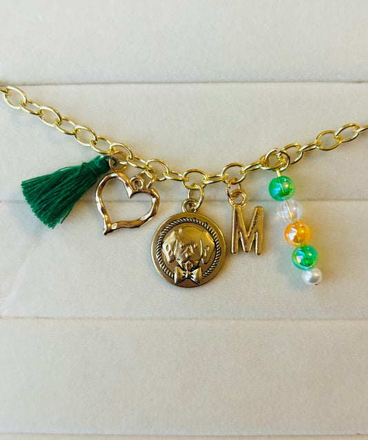 *Personalized* Puppy Lover Car Charm