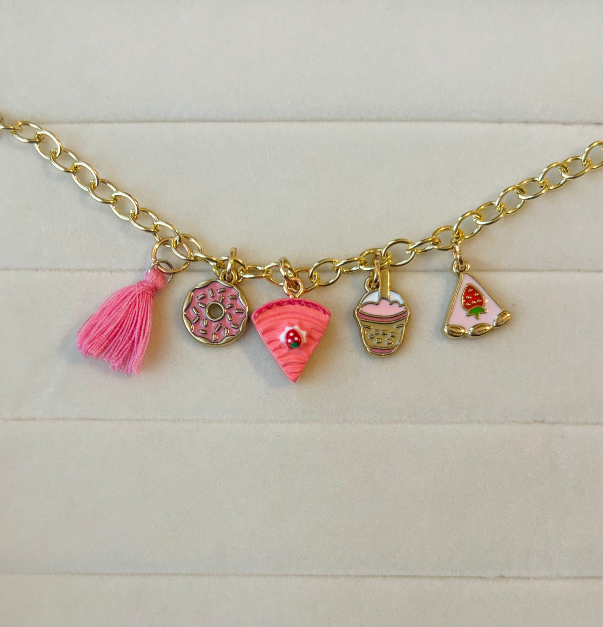 Strawberry Sweets Car Charm