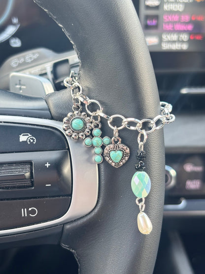 Everlasting Love Native Car Charm