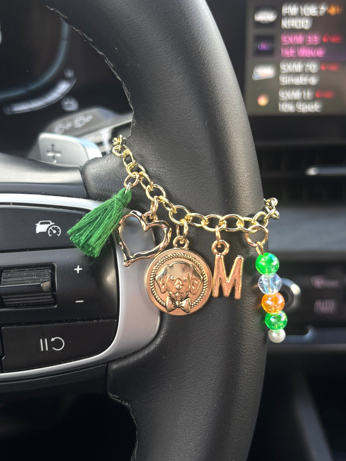 *Personalized* Puppy Lover Car Charm