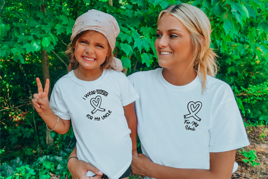 Lung Cancer Support Tee *Youth*